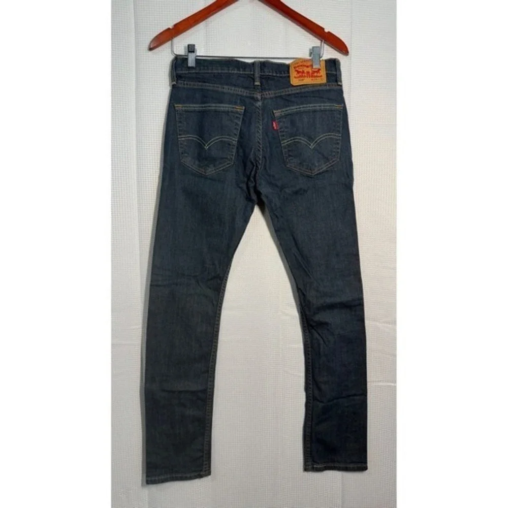 Levi's 508 Regular Taper Jeans Men's 29x32 Dark Wash Denim